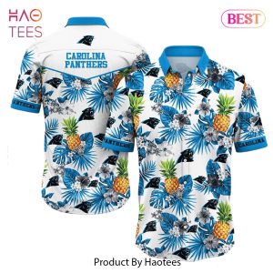 Carolina Panthers NFL Hawaiian Shirt Tropical Pattern Graphic Hawaii Shirt For Fan Ever