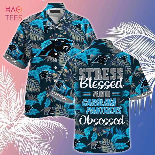 Carolina Panthers NFL-Summer Hawaiian Shirt And Shorts