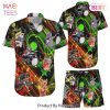 Cat Band Shirt Cat Play Guitar Rocker Music Style Hawaiian Shirt Funny cat Gift For Cat Lovers