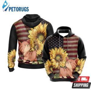 Cat Sunflower 2699 3D Hoodie