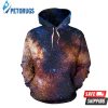 Celestial Milky Way Galaxy 3D Hoodie