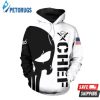 Chef Punisher Skull Men And Women Chef Punisher Skull Chef 3D Hoodie