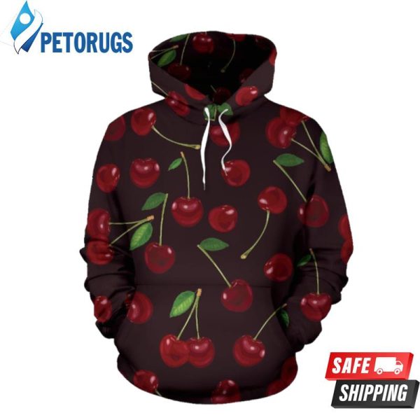 Cherry Fresh Pattern 3D Hoodie