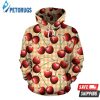 Cherry Orange Plaid 3D Hoodie