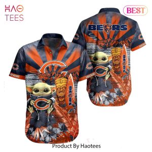 Chicago Bears NFL Baby Yoda Hawaiian Shirt Style Summer Trending For Men Women