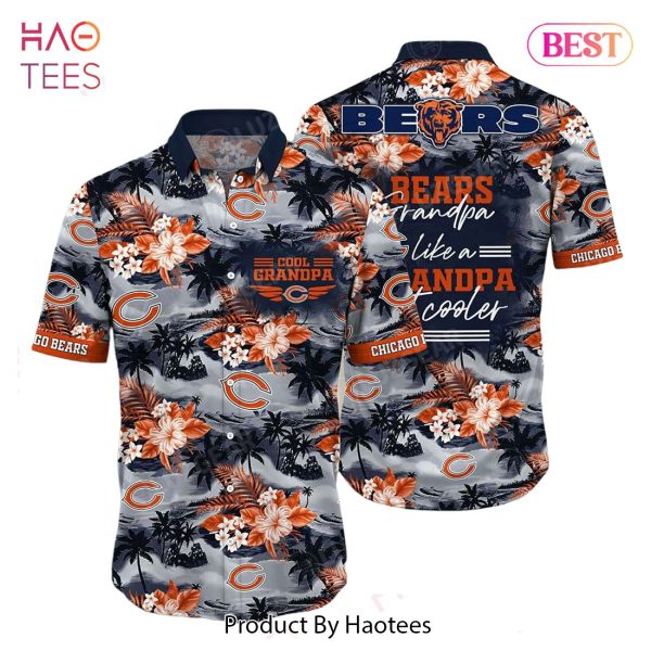 Chicago Bears NFL Hawaiian Shirt For Grandparent New Trending Beach Shirt