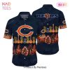 Chicago Bears NFL Hawaiian Shirt Tropical Pattern Graphic Trends Summer Gift For Fan NFL