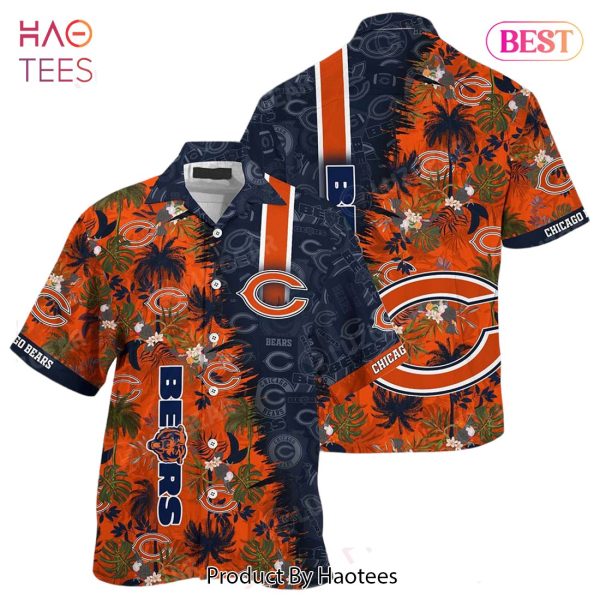 Chicago Bears NFL Team Football Beach Shirt Summer Button Down Hawaiian Shirt Fan Ever