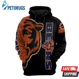 Chicago Bears Nfl Football Tiger Chicago Bears Chicago Bears 3D Hoodie