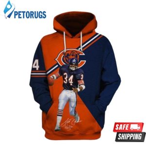 Chicago Bears Walter Payton Ncaa Football Chicago Bears Walter Payton Chicago Bears Walter Payton 3D Hoodie