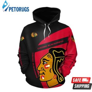 Chicago Blackhawks 3D Hoodie