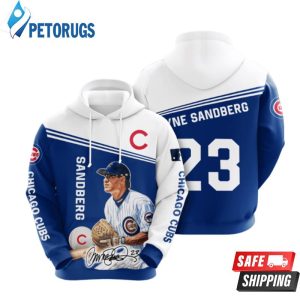 Chicago Cubs Ryne Sandberg 3D Hoodie