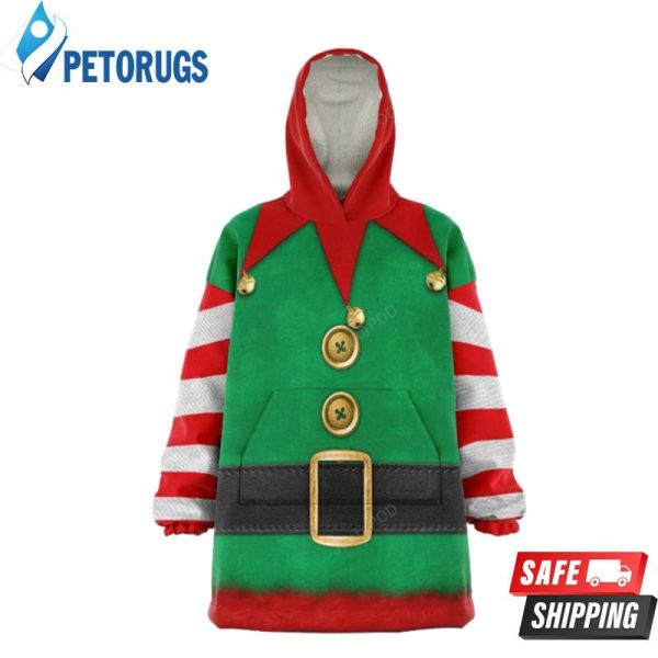 Christmas Elf Snug 3D Hoodie