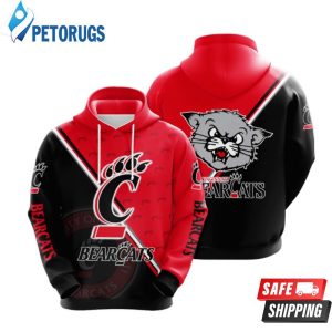 Cincinnati Bearcats Ncaa 3D Hoodie