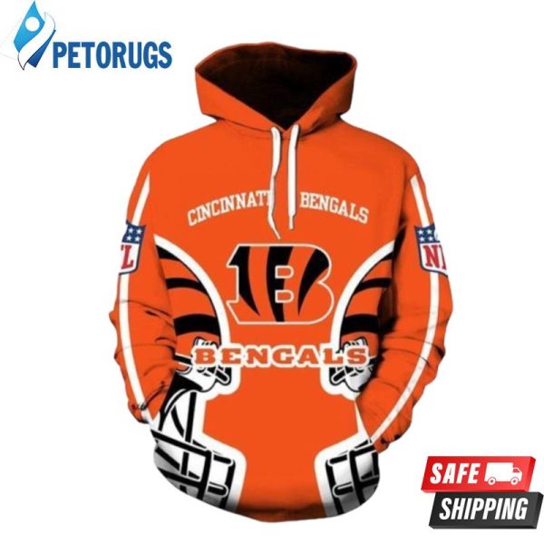 Cincinnati Bengals 3 3D Hoodie