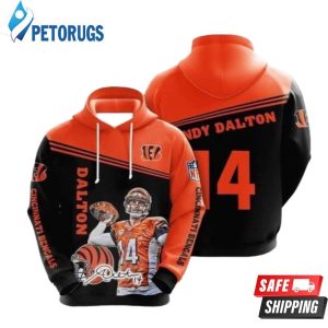 Cincinnati Bengals Dalton 14 3D Hoodie