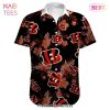 Cincinnati Bengals Hawaiian Shirt flower summer gift for fans