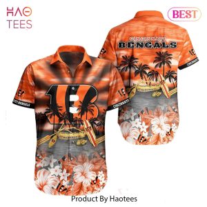 Cincinnati Bengals NFL Hawaiian Shirt Tropical Pattern Summer For NFL Football Fans