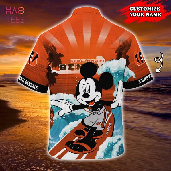 Cincinnati Bengals NFL Summer Customized Hawaiian Shirt