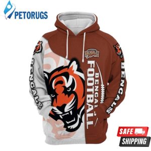 Cincinnati Bengals Ncaa Football Tiger Cincinnati Bengals Cincinnati Bengals 3D Hoodie