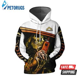 Ciroc Skull Vodka Ciroc Ciroc 3D Hoodie