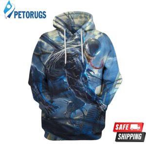 City Hunter Venom 3D Hoodie