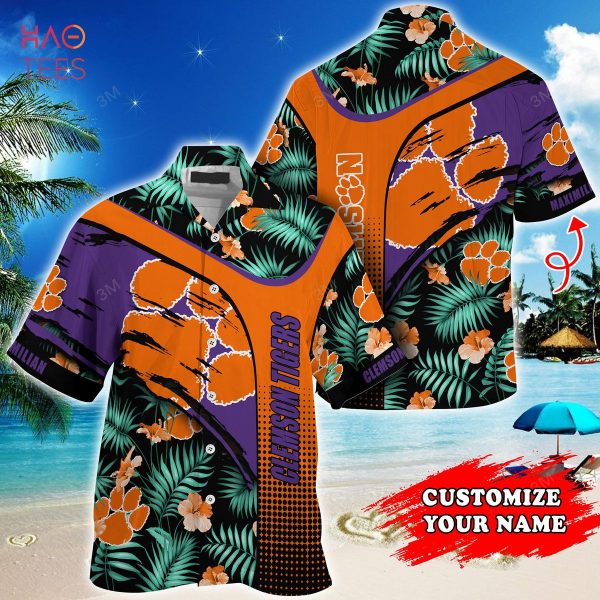 Clemson Tigers Customized Summer Hawaiian Shirt