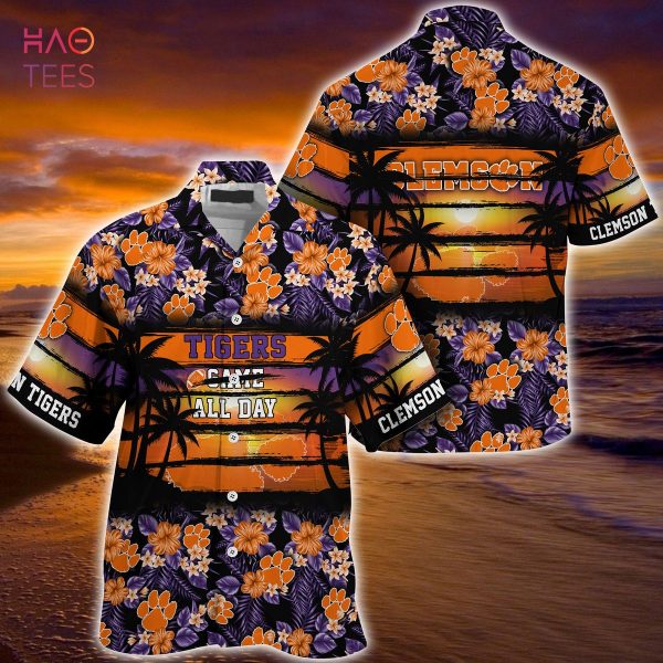 Clemson Tigers Summer Hawaiian Shirt