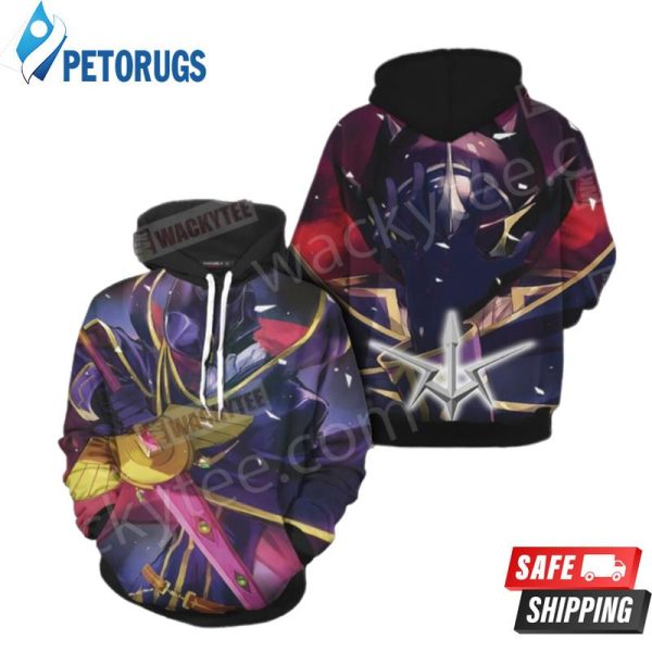 Code Geass Lelouch (Zero) 4218 3D Hoodie