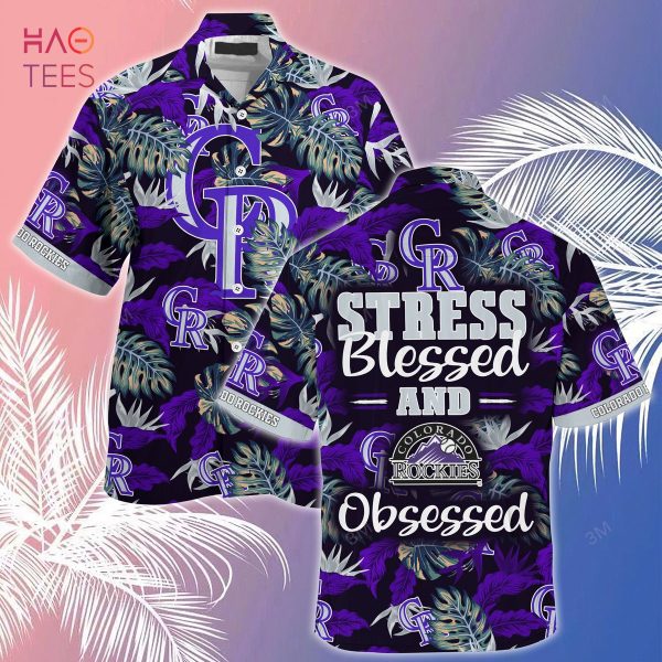 Colorado Rockies MLB-Summer Hawaiian Shirt And Shorts