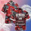 Cornell Big Red Summer Hawaiian Shirt And Shorts