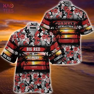 Cornell Big Red Summer Hawaiian Shirt