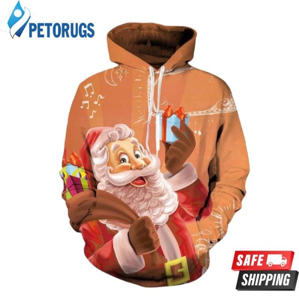 Couple Xmas 3D Hoodie