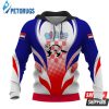 Croatia 3D Hoodie