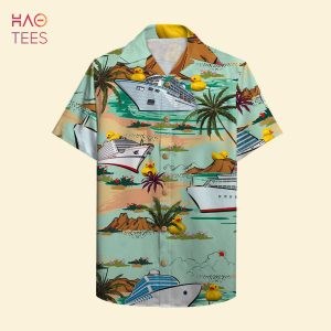 Cruise Quackers The Coolest Ducks At Sea Personalized Cruising Ducks Hawaiian Shirt