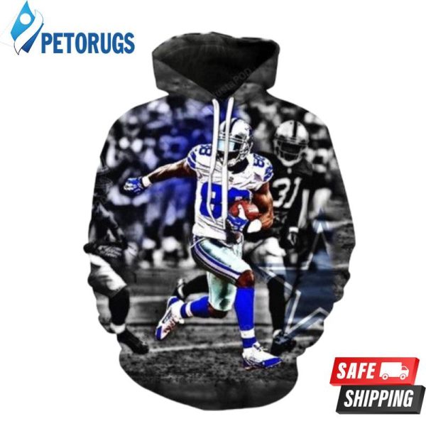 Dallas Cowboys 88 And Pered Custom Dallas Cowboys Graphic 3D Hoodie