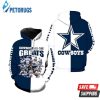 Dallas Cowboys All Time 3D Hoodie