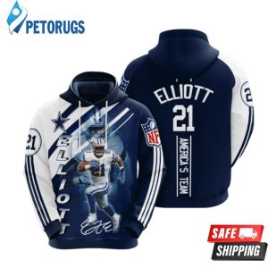 Dallas Cowboys Ezekiel Elliott 3D Hoodie