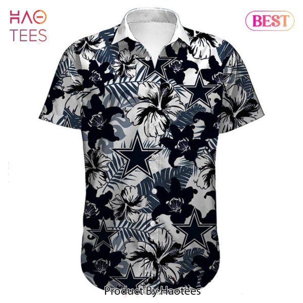 Dallas Cowboys Hawaiian Shirt flower summer gift for fans