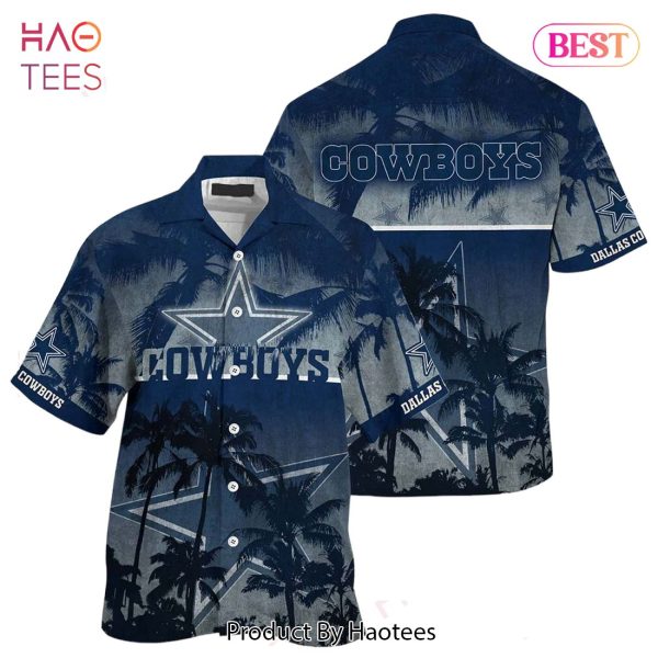 Dallas Cowboys NFL Hawaiian Shirt Style Tropical Pattern Hot Trending Summer For Awesome Fans