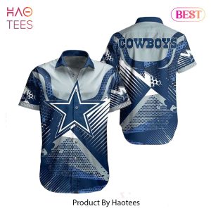 Dallas Cowboys NFL Hawaiian Shirt Summer Short Sleeve Button Down Shirt Perfect Gift For Big Fans