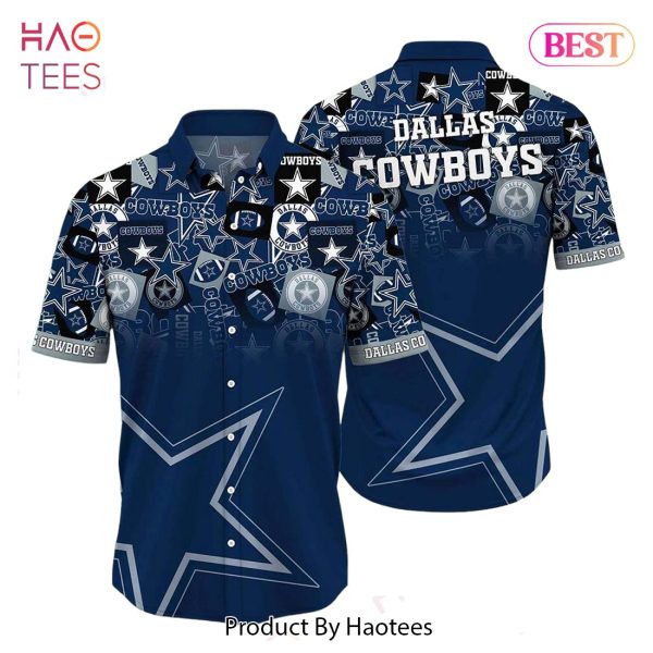 Dallas Cowboys NFL Hawaiian Shirt Trends Summer Short Sleeve Button Down Shirt For Sports Fans