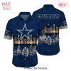 Dallas Cowboys NFL Hawaiian Shirt Tropical Pattern Graphic Trends Summer Gift For Fan NFL