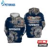 Dallas Cowboys Nfl Football Camouflage Flag American Dallas Cowboys 3D Hoodie