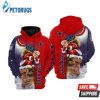 Dallas Cowboys Nfl Football Merry Christmas Red Dallas Cowboys 3D Hoodie