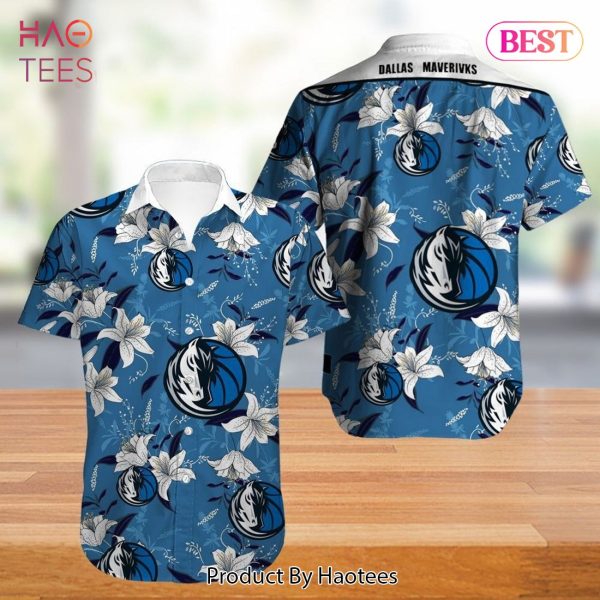 Dallas Mavericks Hawaiian Shirt Flower summer new design