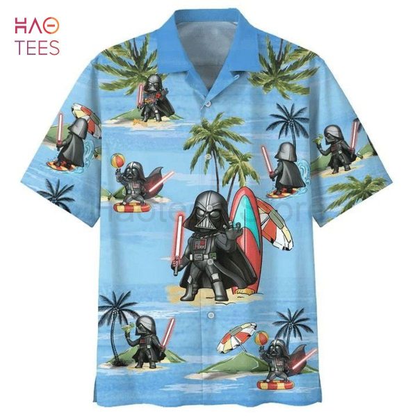 Darth Vader Summer Time Print Hawaiian Shirt