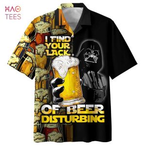 Darth Vader With Beer Hawaiian Shirt