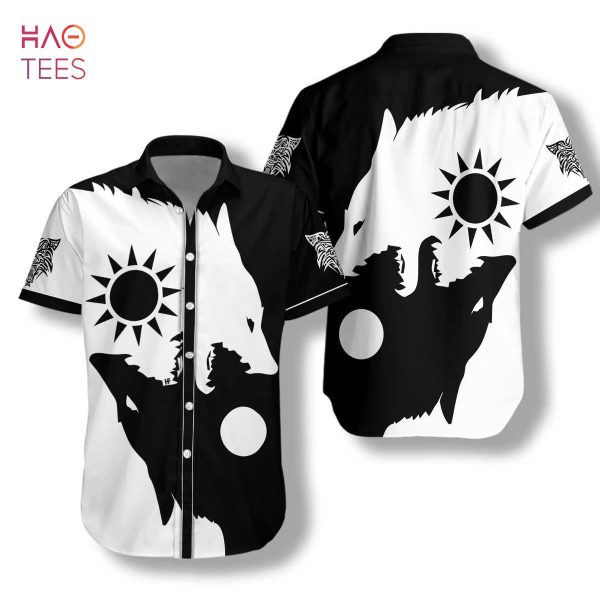 Day And Night Wolves Hawaiian Shirt