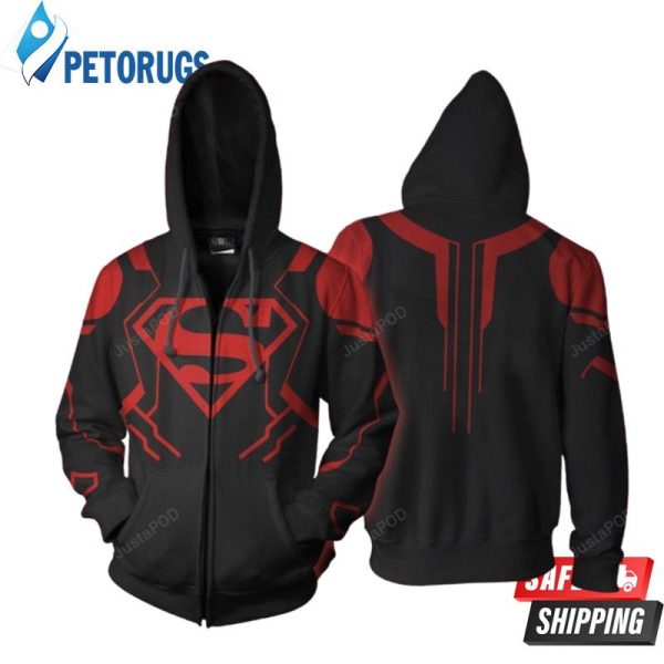 Dc Comics Superboy Cosplay 3D Hoodie